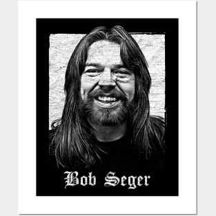 Bob Seger / Vintage Faded Style Fan Design Posters and Art